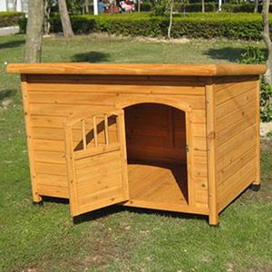 대형견용 실외용 편백나무 하우스 P617272 강아지집