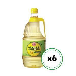 [오뚜기] 오뚜기 현미식초 1.8L 6개 PET