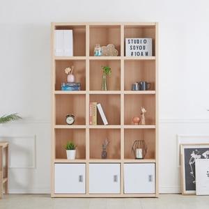 하단도어 높은책장 서재책장 수납장 120cm P0000HNS