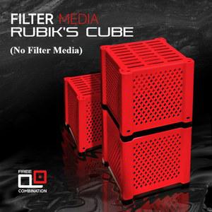 PVC 수조 필터 액세서리 미디어 필터 수족관 상자 큐브 미디어 보관 제외 활성탄 포장 상자