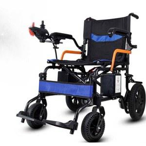접이식 전동 휠체어 장 700W 눕기 원격 운반차 성인용 경량 KSMED509 스쿠터