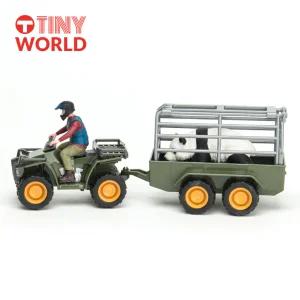 [타이니월드] 농장트레일러팬더 동물농장시리즈