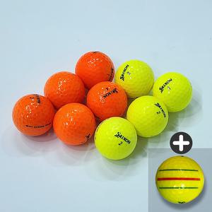 스릭슨 로스트볼 A+ 2피스 삼선퍼터라인 컬러볼 20알