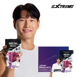 익스트림 아르기닌 1,000mg 에너지 드링크 음료 블루베리맛 에이드 10포