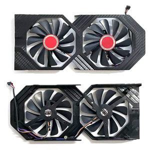 XFX Radeon RX580 588 590 598 GTS BLACK EDITION OC 그래픽 카드 교체 팬 패널팬 포함의 기능