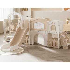 실내 원목정글짐 슬라이드 놀이시설 발달 사다리 구름