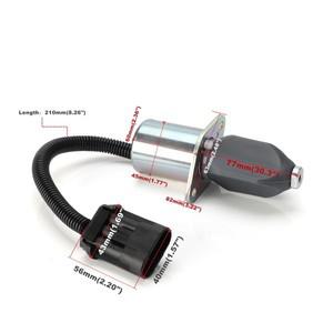 6681513 6690563 정지 솔레노이드 밥캣 A220 S70 S100 S205 S220 용 12V 차단