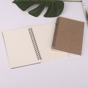 B6 무지노트 크라프트 학생 무선연습장 좌철 바인더 스프링노트