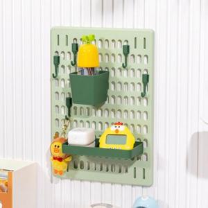 페그보드 타공판보드 홈데코 접착식 P1(그린) (42HYh)