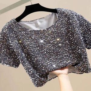 라인 댄스복 상의 회색 프리사이즈 오색