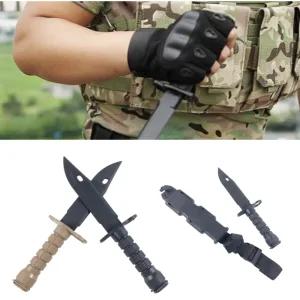 서바이벌 훈련용 고무칼 모형칼 호신용 연습용 칼 나이프 소품 키덜트