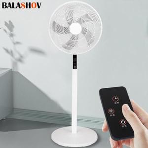 16 인치 스마트 받침대 서 팬 흔들리는 시간 야외 원격 제어 바닥 팬 거실 침실 주방 홈 오피스