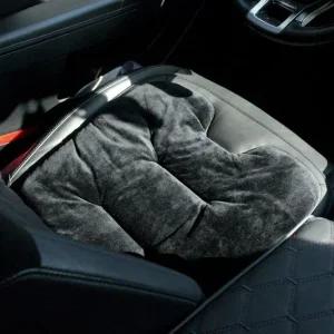 미끄럼 방지 처리된 푹신 겨울 차량 가죽 극세사 방석 차량방석 가죽방석 극세사방석