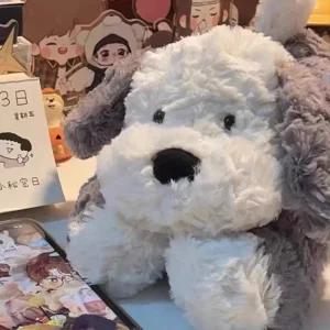 복실 뽀글이 강아지 쿠션 애착 인형 댕댕이 멍뭉이 안고자는 필로우 베개 수면 선물인형