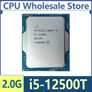 인텔 코어 i5-12500T i5 12500T 2.0G CPU 10nm 6코어 12스레드 18M 캐시 최대 4.40G 35W 12세대 프로세서 L