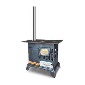 공장화목난로 주물난로 연통 나무 장작