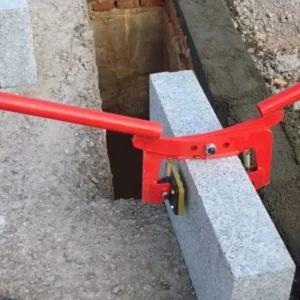 보강토 집게 운반 블럭 공사 연석 보도블럭 경계석 현장