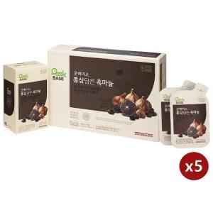 [정관장 공식] 굿베이스 홍삼담은 흑마늘 50ml x 30포 5박스