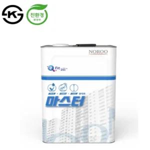 노루페인트 큐피트 마스터18L 다기능 외부용 수성페인트 외벽용 발수성 내후성 탄성 건물외벽용