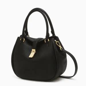 [닥스]블랙 소가죽 체크 장식 포인트 토트백 DCBA5F162BK_s