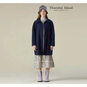 [써스데이아일랜드][Thursday Island] 포켓 맥 트렌치 코트(T236MCT131W)