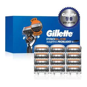 [질레트]2024 프로글라이드 면도날 12입