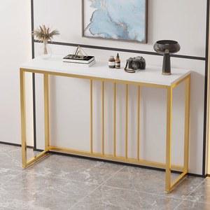 복도콘솔 긴테이블 철제 장식장 사이드 화이트 80X30 슬림