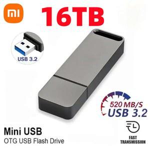 고속 메모리 16TB 8TB 플래시 금속 드라이브 4TB 방수 전송 USB3 JIA 휴대용