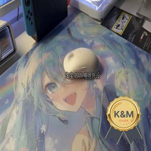 Wallhack 4.0 여름 유리 마우스 패드 코팅 풀 커버리지 프라이머 490x430mm 게임 대형 데스크 매트 한정판