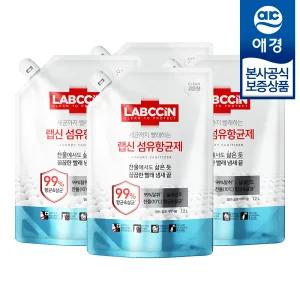 [애경] 랩신 섬유항균제 코튼향 리필 1.2L x4개
