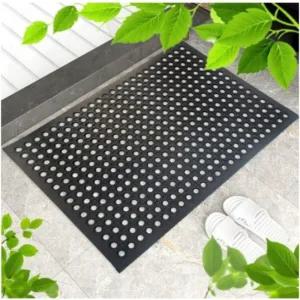 생고무 동전 매트 PVC매트 주방용 업소용 현관 사무실 화장실 출입구 특대형 90CM X 150CM