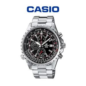 카시오 에디피스 Edifice 메탈 파일럿 항공 남자 손목 시계 EF527D-1AV