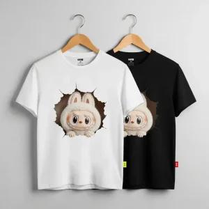 국내발송 라부부, 스프런키 기능성 반팔티 티셔츠 아동 주니어 등원룩 가족룩