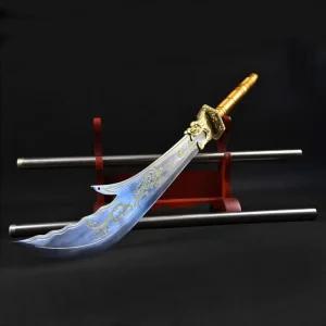 언월도 장식품 장군창 관우무기 삼국지 소품 연극소품 청룡