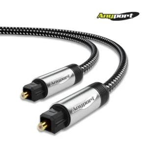 엘디네트웍스 ANYPORT 스테레오 광오디오케이블 각대각 각대원 젠더포함 3M/오디오/케이블/마이크/스피커