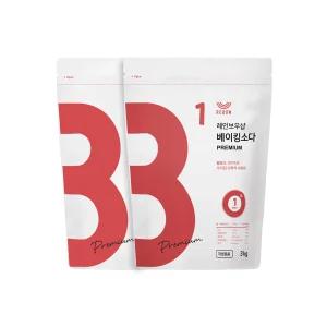 레인보우샵 베이킹소다 프리미엄 3kg 2개입 총 6kg 대용량