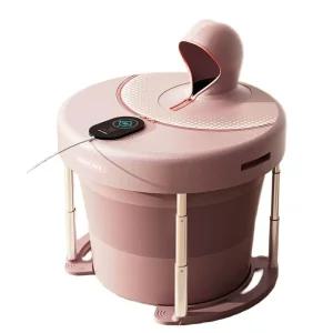 접이식욕조 온열욕조 1인 반신욕조 접이식 목욕통 성인접이식욕조 반신 간이욕조 휴대용 반신욕기 이동식