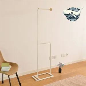 모던 철제 옷걸이 스탠드 행거 원룸 수납정리 원목행거 고정식행거 일자행거 원룸행거 멀티행거