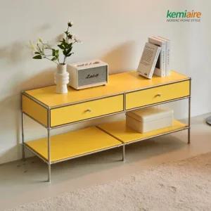 케미에르 모비딕 스텐레스스틸 1200 2단거실장 KFA-241