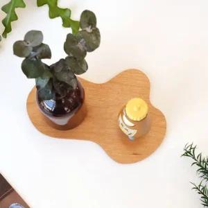 원목 데코 그레이스 받침 _ 우드트레이 진열받침 원목진열 원목소품 원목감성소품 원목인테리어