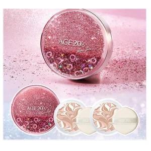 에이지투웨니스 예리코로즈 에센스 팩트 샤이닝드롭 레드에디션 케이스 및 리필2개 (21호)