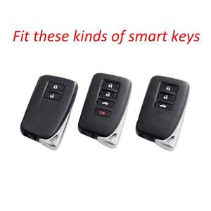 실리콘 탄소 섬유 자동차 스마트 키 케이스 커버 홀더 렉서스 IS250 IS350 ES300h ES350 NX200t NX300 RX450hL GS200t LX570 RC350