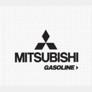 미쯔비시 엠블럼 로고 주유구스티커 혼유방지 연료구