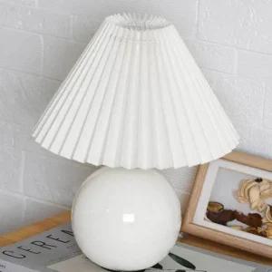 테이블스탠드 스탠드무드등 밝기조절 사이드테이블 스탠드무드등 플리츠스탠드