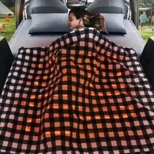 파웰 차량용전기담요 자동차 매트 이불 DC12V 담요 무릎 차량용