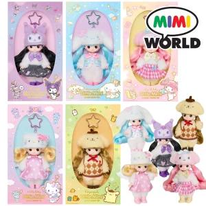 산리오 캐릭터즈 리틀미미 키링 시리즈 5종 세트 인형키링