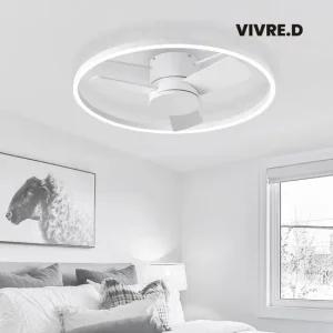 VIVRE.D 비브르디 무크실링팬 거실 LED 조명 실링팬 방등 천장선풍기 mook 실링팬 조명 양면날개