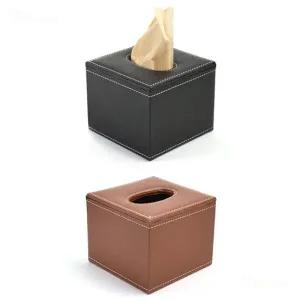 식당 업소용 고급형 테이블 가죽 냅킨통 냅킨케이스 냅킨꽂이 블랙 브라운