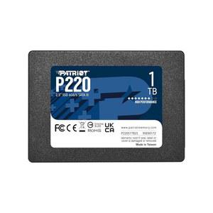 [미국배송] 패트리어트 메모리 P220 1TB 내장 SSD - SATA 3 2.5인치 솔리드 스테이트 드라이브 P220S1TB25