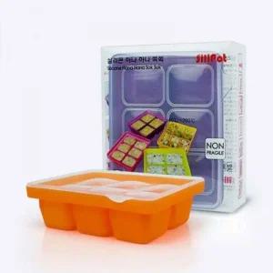 실리콘 얼음 양념 다진야채 냉동보관 트레이 큐브6구 얼음틀